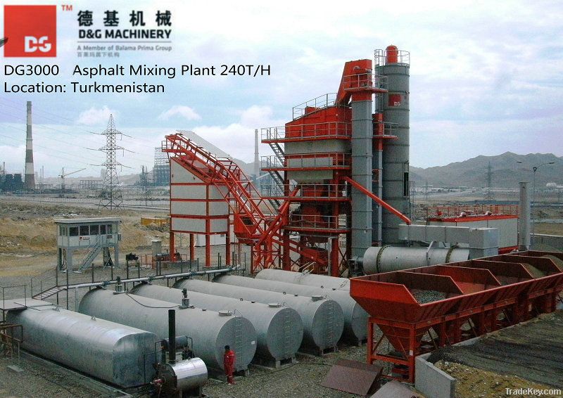 240t/H Asphalt Mixing Plant (Turkmenistan )