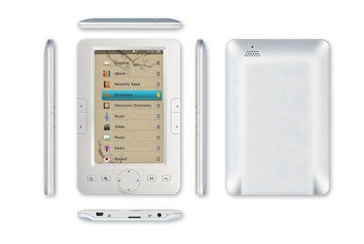 5" LCD e-book reader