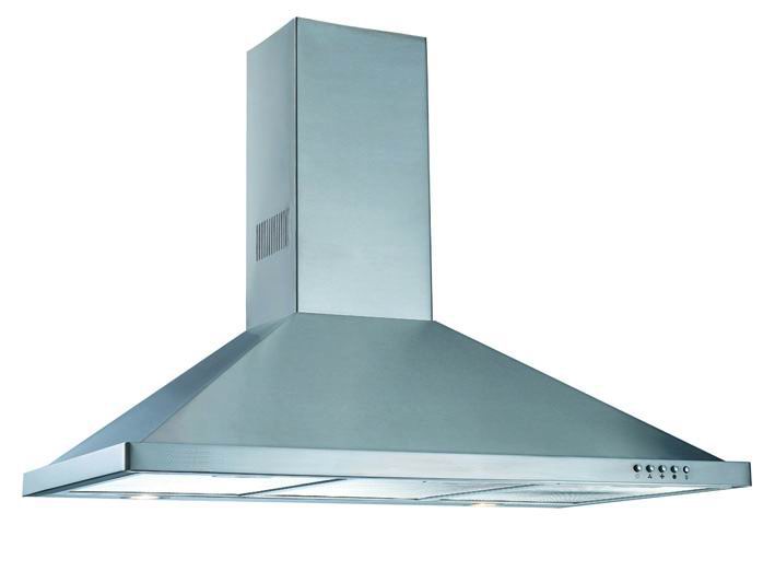 90cm S/S  Chimney Hood