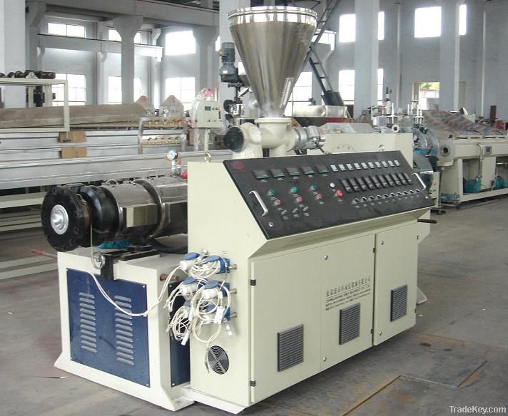 PVC pipe extrusion line