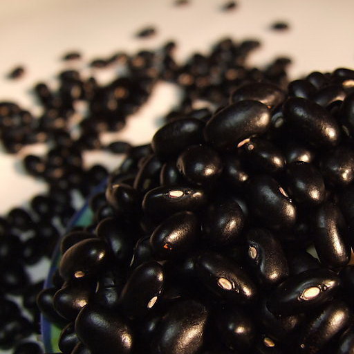 black kidney beans