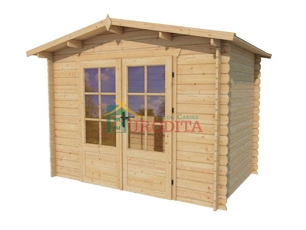 28mm thickness log cabins, log sheds, wooden garden houses, standard log cabins