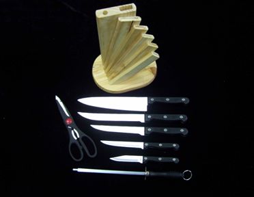 stainless steel knife set