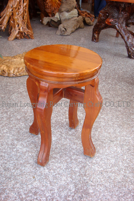 Wood stool