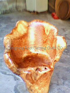 Natural fir root chair