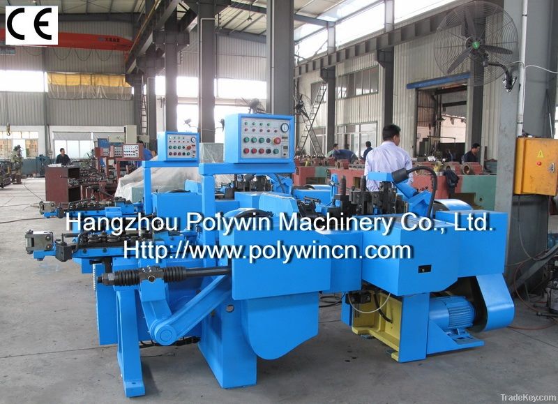 Chain bending and welding machine