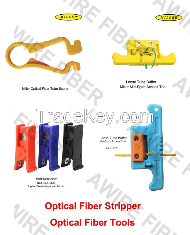 Awire Fiber Optic cable Stripper cutter sheath slitter drop cable stripper for FTTH