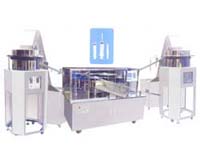 Disposable syringe production line