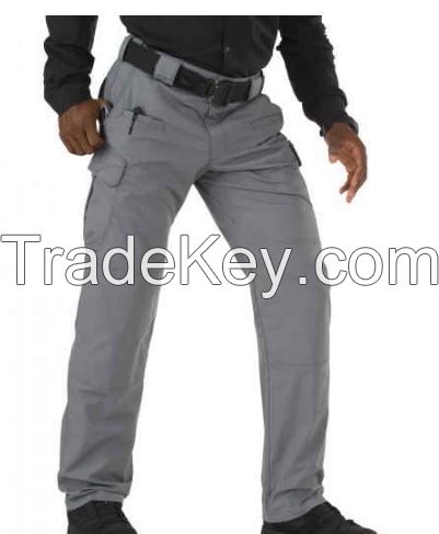 custom Tactical men pants oem embroidery printing  security Guard military pants