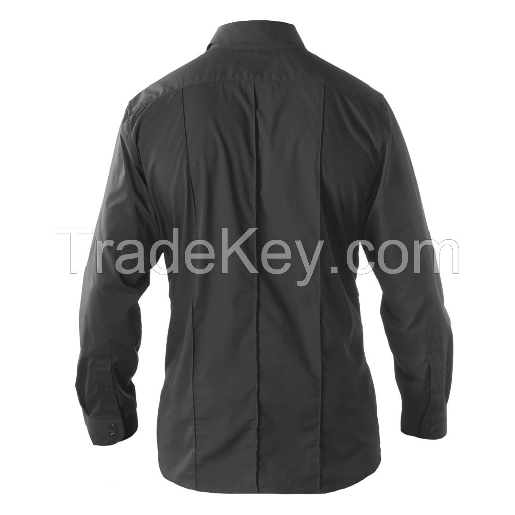 custom Tactical shirt oem embroidery printing short sleeve security Guard military shirt