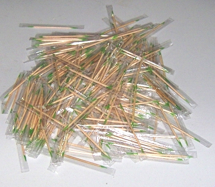 wooden toothpicks