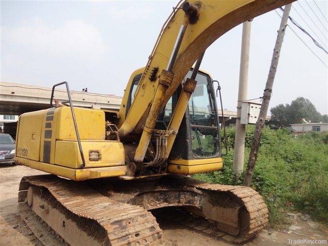 Used Komatsu PC120-6 crawler excavator