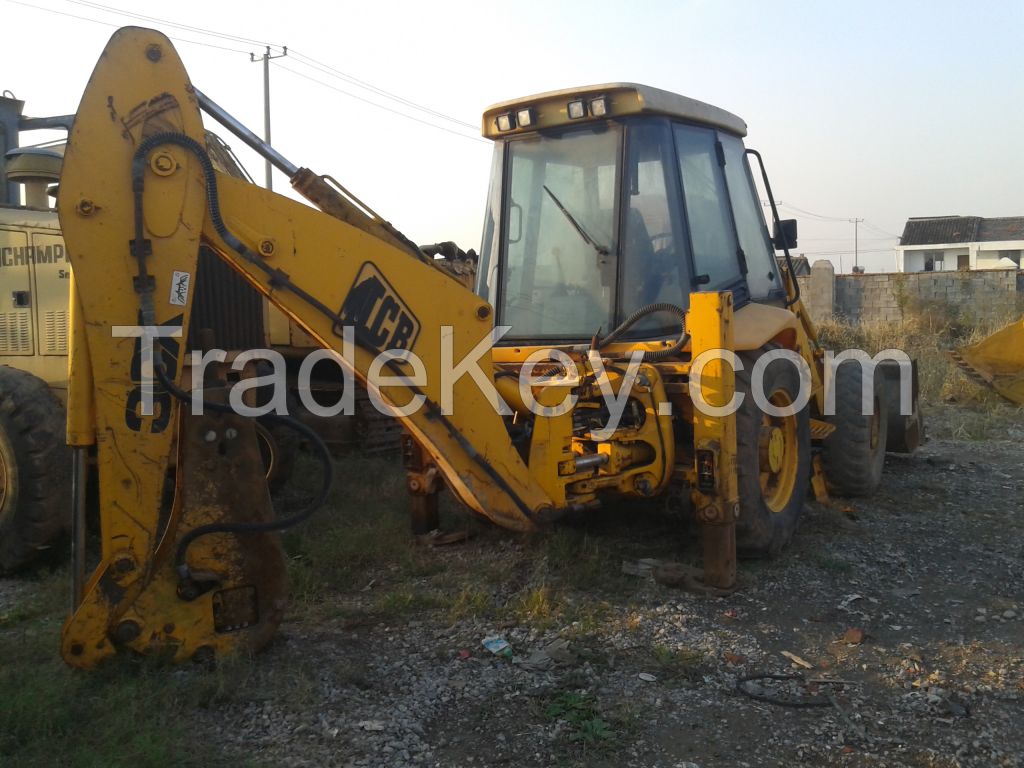 used JCB 3CX backhoe with jack hammer