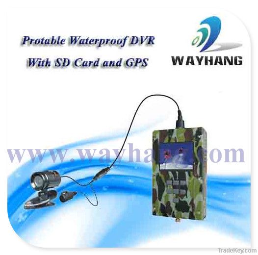 Portable GPS Waterproof Mini DVR 