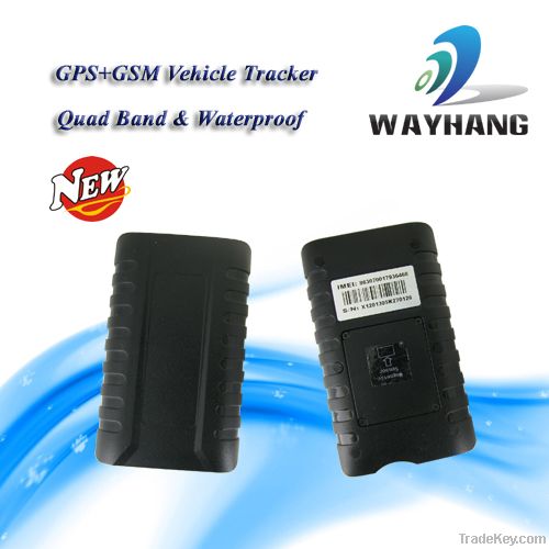 Waterproof GPS and GSM Vehicle Tracker