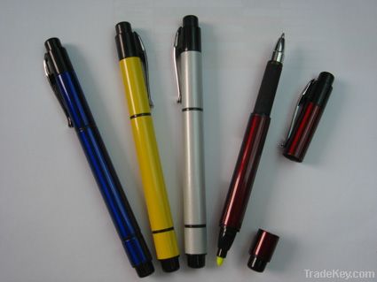 Muti-function pen/ballpoint pen/Double-end Pen/Highlighter Pen