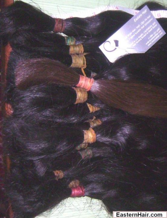 Unprocessed Virgin Hair (Black &amp; Brown Bunches)