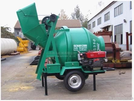 diesel mixer, concrete mixer