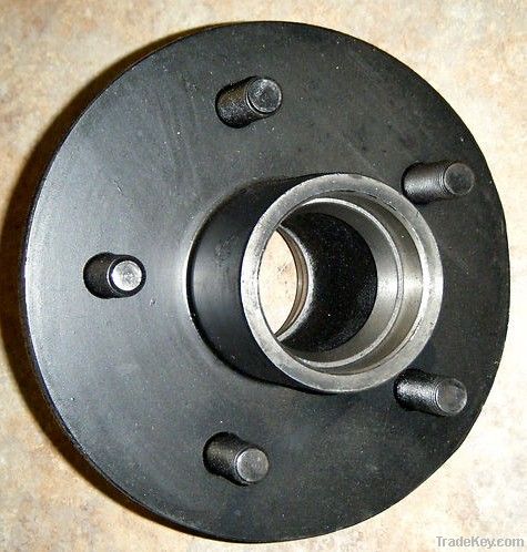 Wheel hub for light trailer