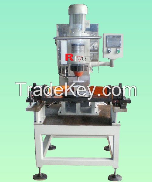 aircraft brake pad riveting machine , CNC riveting machine, riveter