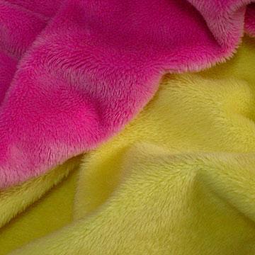 E/F knit velboa fabric