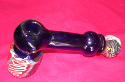 glass bluetube hammer, bubbler, peanuts, spoons, pipes, pendants,