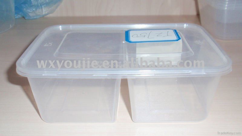 Plastic Disposable Compartment Lunch Box