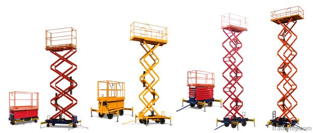 Mobile scissor lift platform