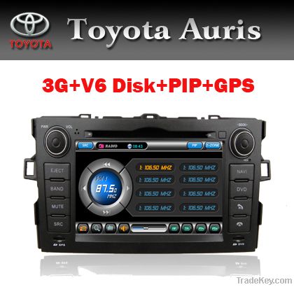 7&quot;HD 3G DVD GPS TV USB RDS iPod BT SD for Toyota Auris View Enlarge Im