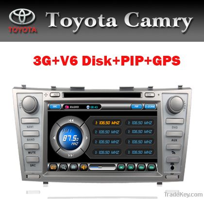 3g Internet 8&quot; Dvd Gps Sat Nav Bluetooth For Toyota Camry 2007 - 2011