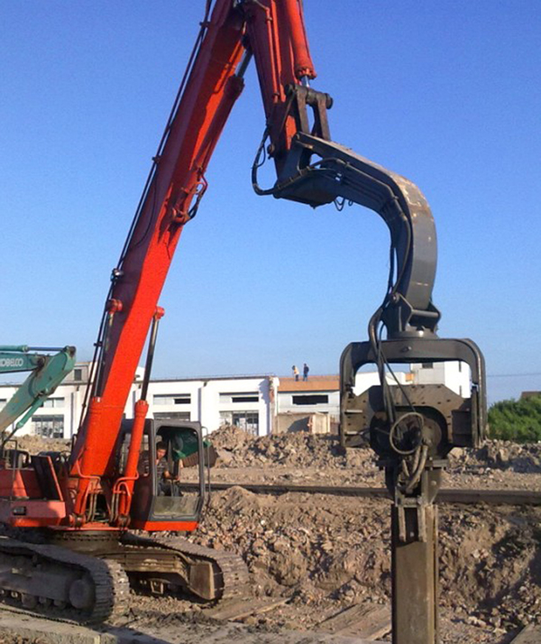 High Frequency Hydraulic Pile Hammer