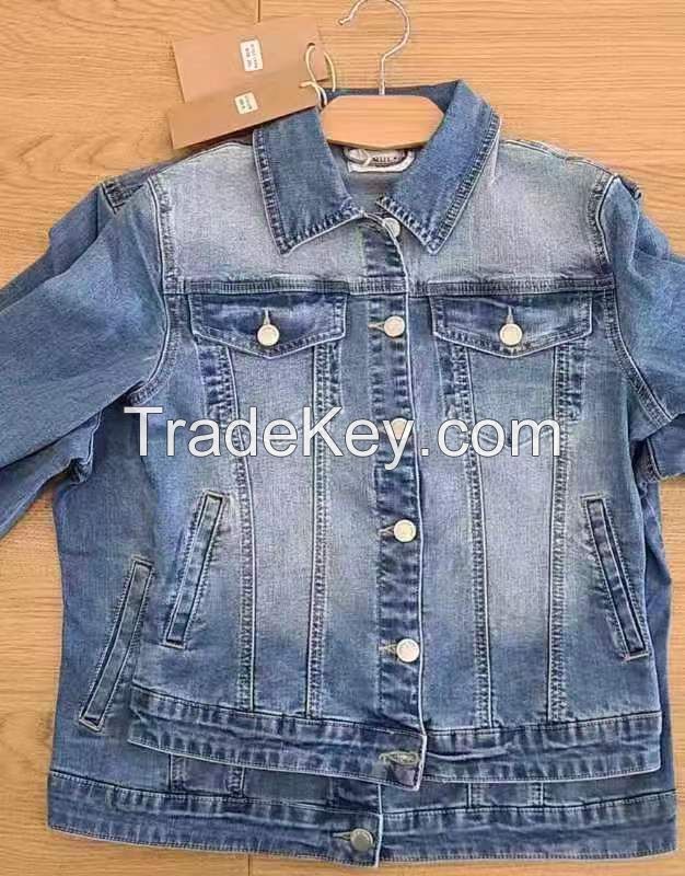 Ladies fashion denim jacket