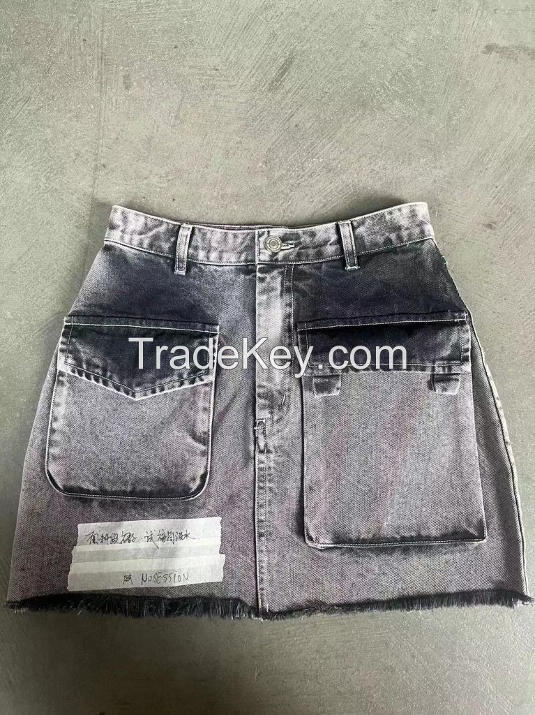 ladies  denim  skirts