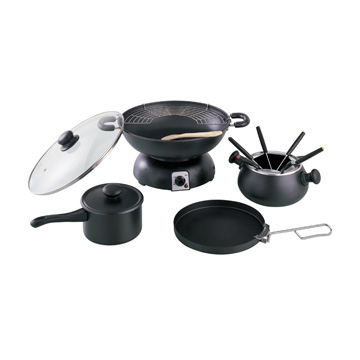 Electrical Wok And Fondue Set KL12-51A