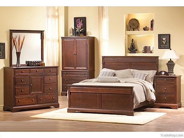 Wooden Apartment Bedroom Furniture