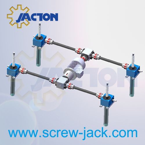 self locking lift table, 4 post screw lifting system, screw lift system manufacturers and suppliers