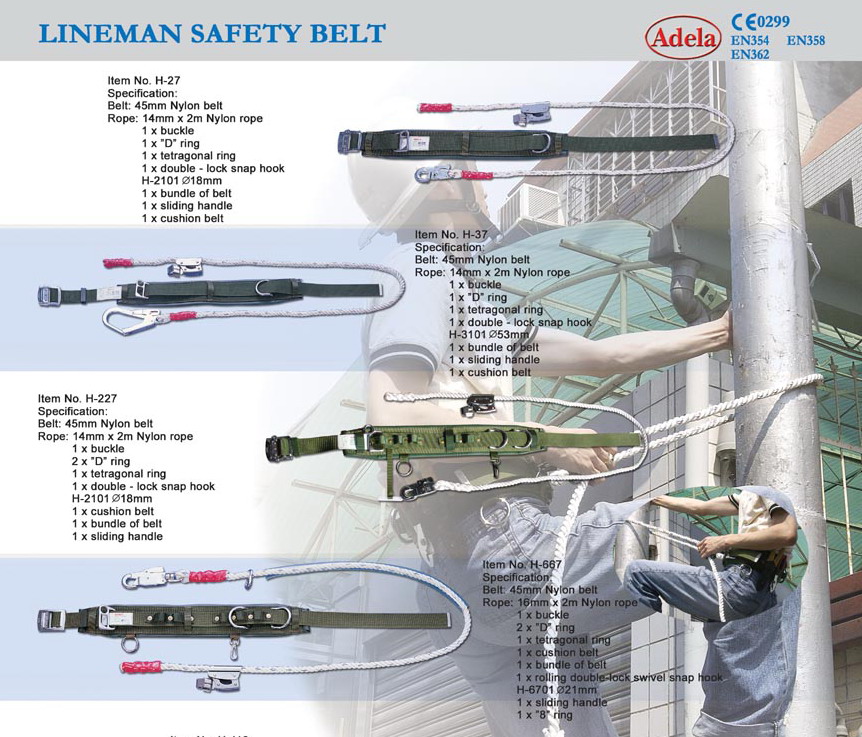 Lineman Safety belt