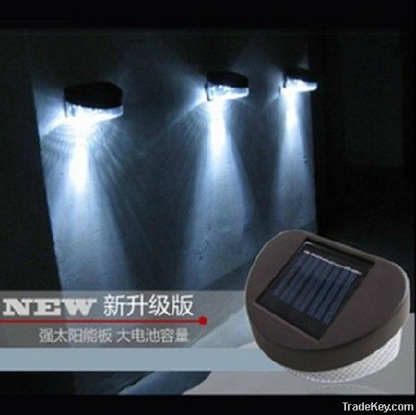 Solar fence lights wall lights