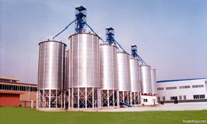 Hopper Bottom Steel Silo