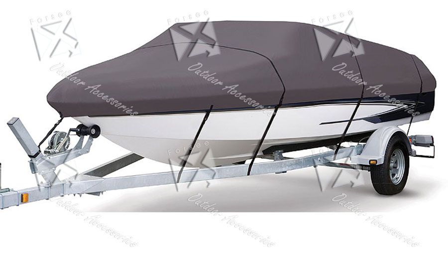 Waterproof &amp; UV resistant 300D Boat Cover