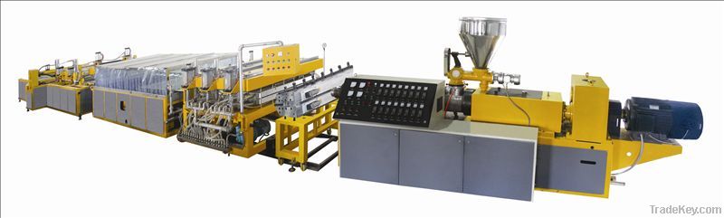 PVC foamed board making machine/PVC board production line