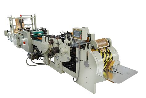 Paper bag forming machine