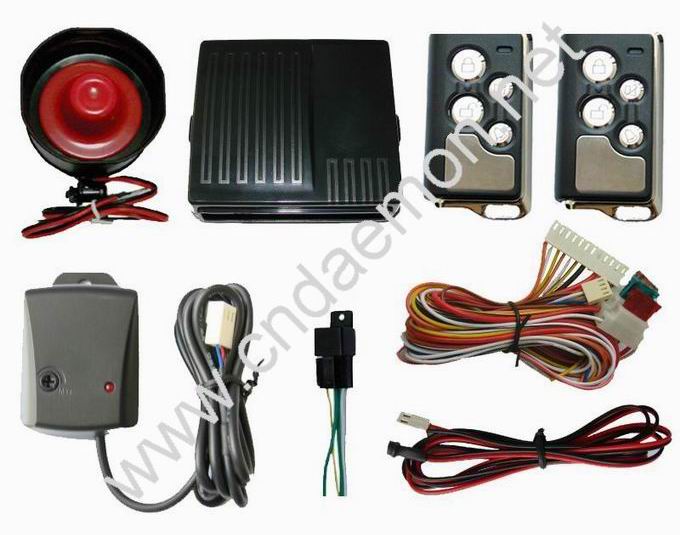 one-way car alarm system