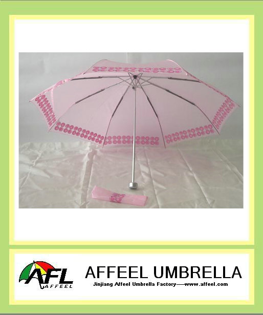 21&#039;&#039;x8k 3-folding umbrella