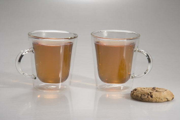 Double Wall Glass Mug