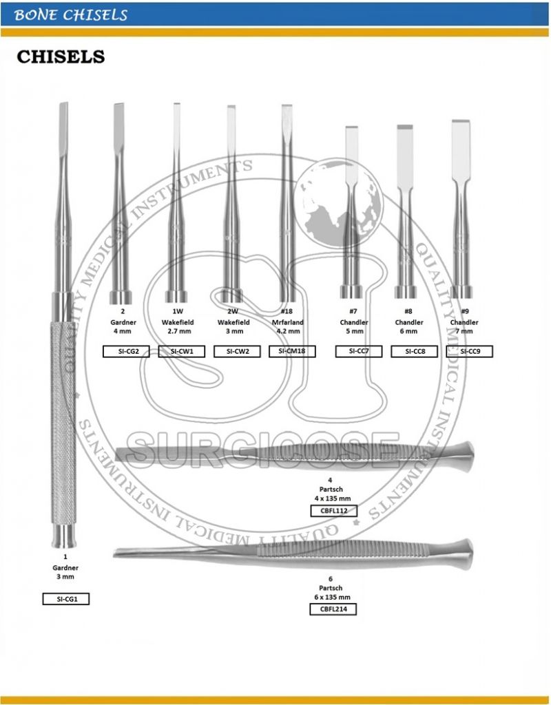 Bone Chisels