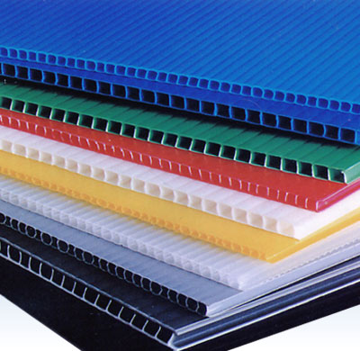 Polypropylene twin wall sheet