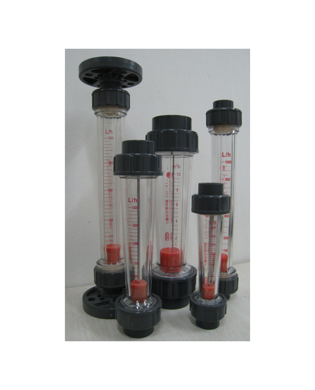 Plastic Tube Variable Area Flow Meter (Rotameter)