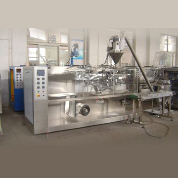 Fully Automatic Horizontal Powder and Liquid Packing Machine with 3.5k