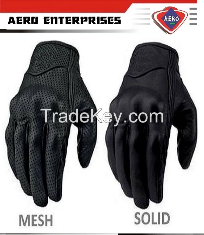 High Quality Motorcycle Leather Gloves For Men